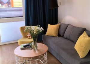 Komfortowy domek Koralia sofa